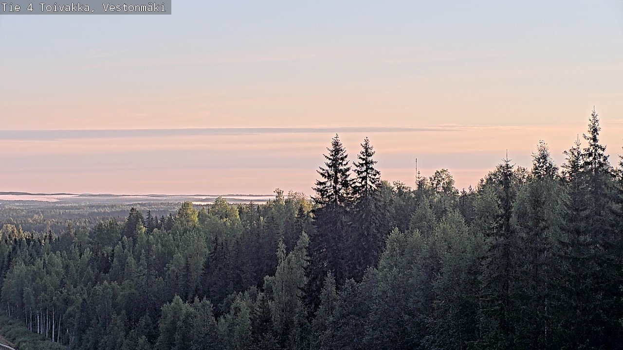 Weather Camera Image Road 4 Toivakka, Vestonmäki, Toivakka, Keski-Suomi