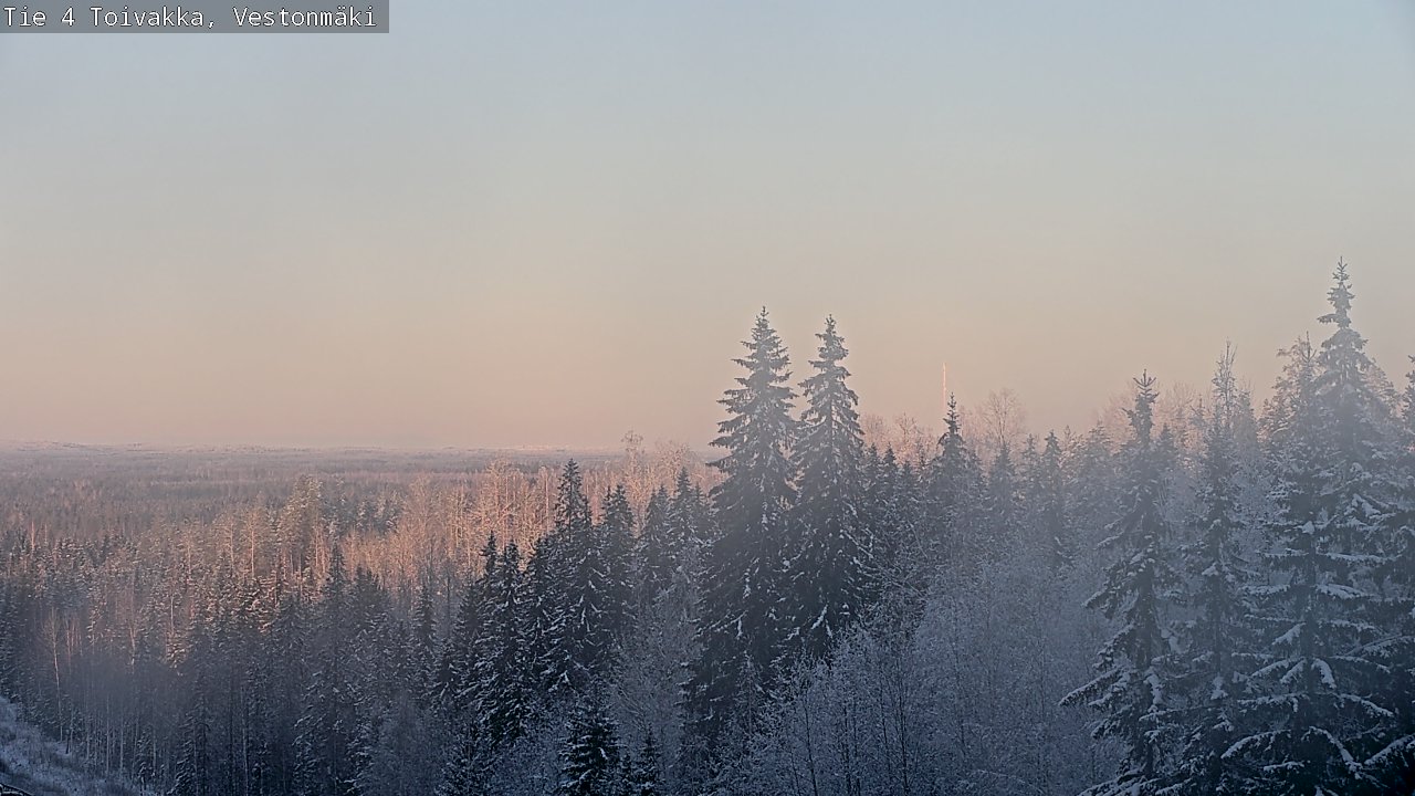 Weather Camera Image Road 4 Toivakka, Vestonmäki, Toivakka, Keski-Suomi