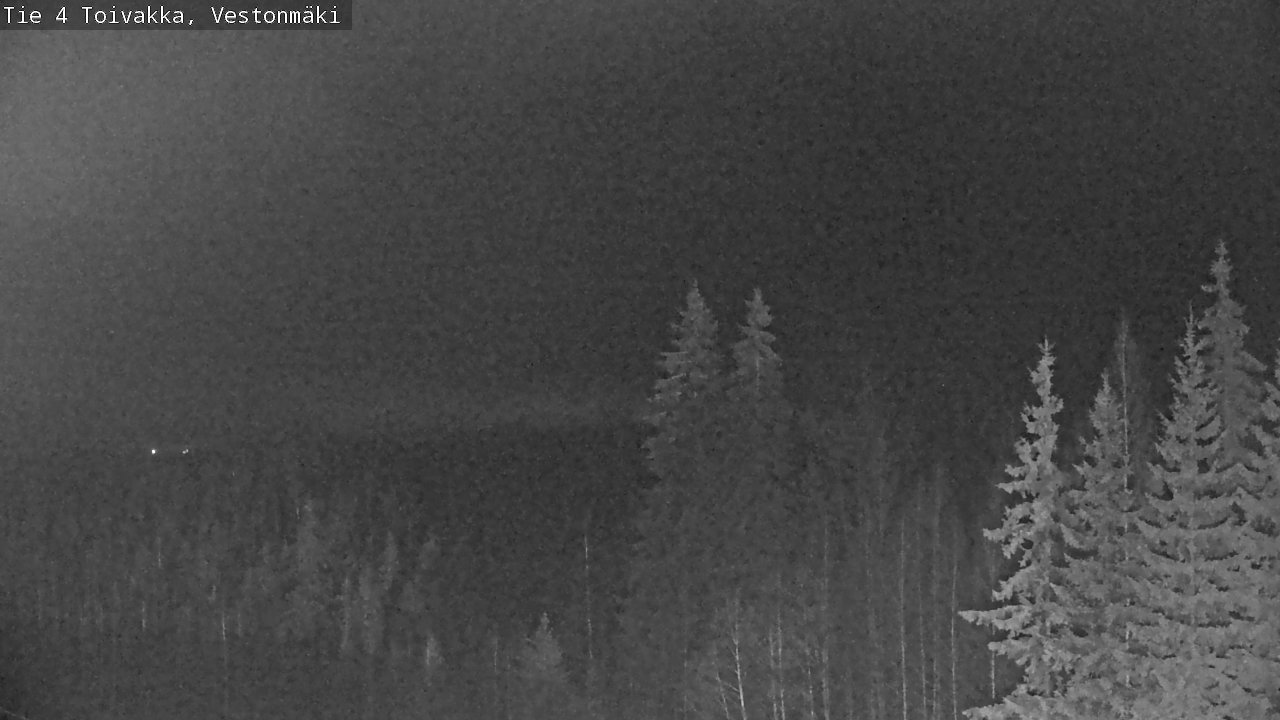 Weather Camera Image Väg 4 Toivakka, Vestonmäki, Toivakka, Keski-Suomi