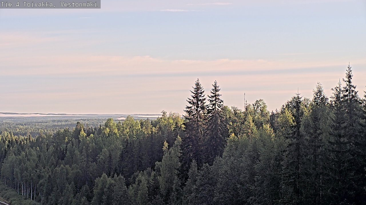 Weather Camera Image Road 4 Toivakka, Vestonmäki, Toivakka, Keski-Suomi