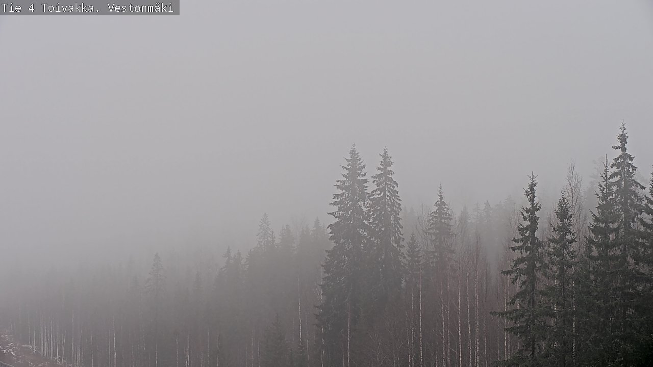 Weather Camera Image Väg 4 Toivakka, Vestonmäki, Toivakka, Keski-Suomi