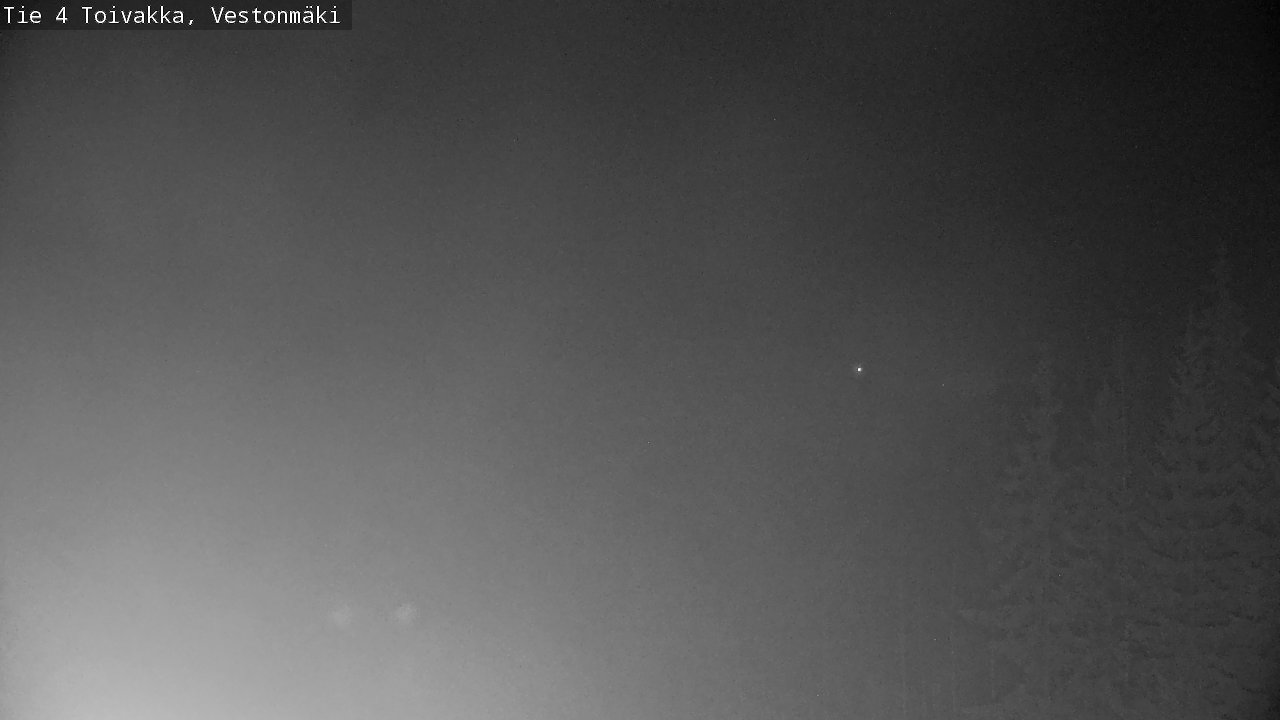 Weather Camera Image Väg 4 Toivakka, Vestonmäki, Toivakka, Keski-Suomi