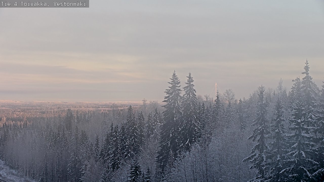 Weather Camera Image Road 4 Toivakka, Vestonmäki, Toivakka, Keski-Suomi