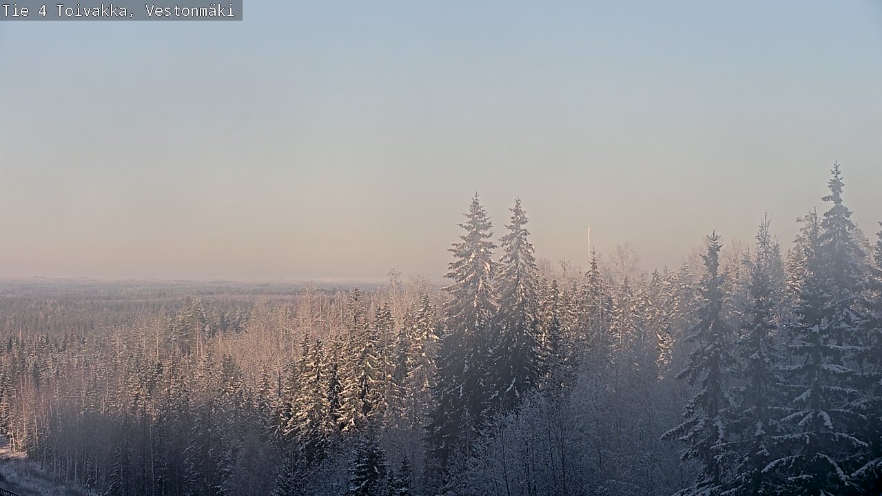 Weather Camera Image Road 4 Toivakka, Vestonmäki, Toivakka, Keski-Suomi