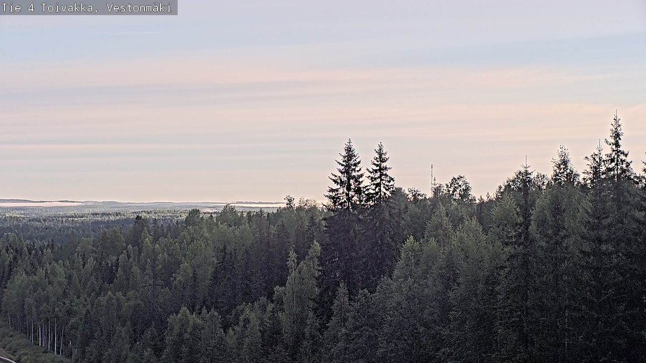 Weather Camera Image Road 4 Toivakka, Vestonmäki, Toivakka, Keski-Suomi