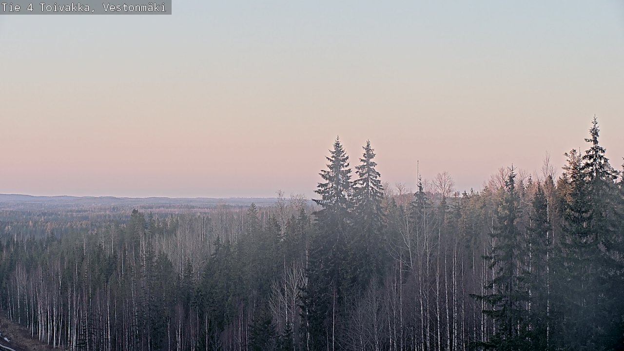 Weather Camera Image Road 4 Toivakka, Vestonmäki, Toivakka, Keski-Suomi
