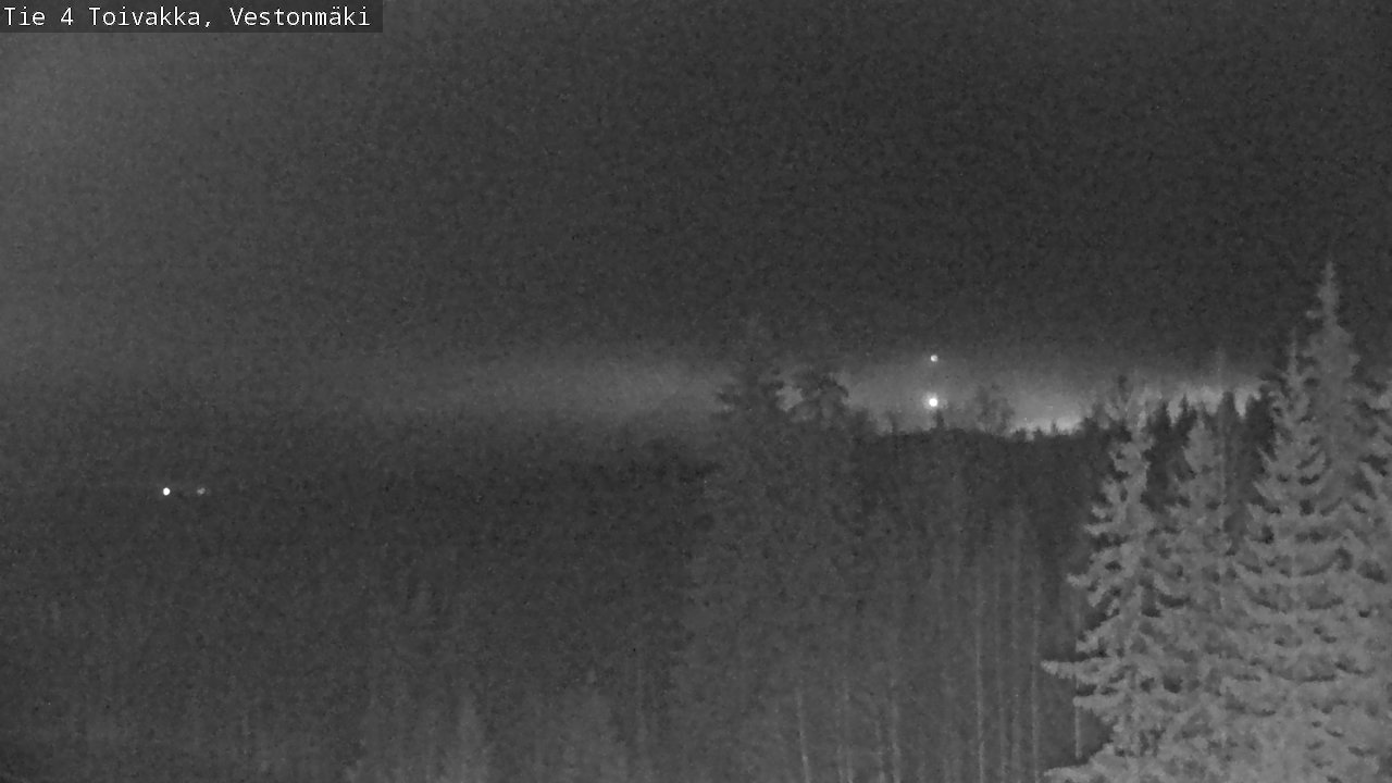 Weather Camera Image Väg 4 Toivakka, Vestonmäki, Toivakka, Keski-Suomi
