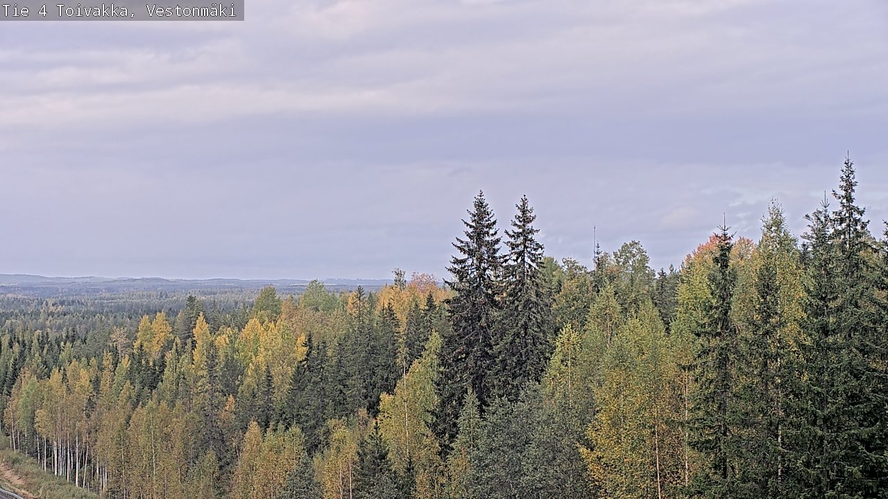 Kelikamerat Kuva Tie 4 Toivakka, Vestonmäki, Toivakka, Keski-Suomi