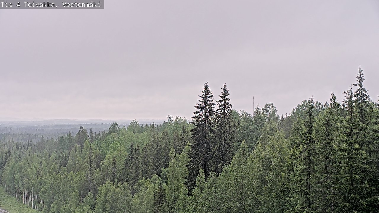 Kelikamerat Kuva Tie 4 Toivakka, Vestonmäki, Toivakka, Keski-Suomi