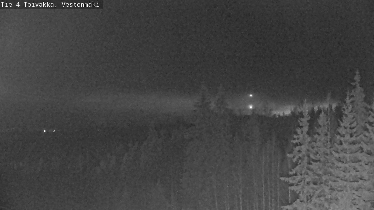 Weather Camera Image Väg 4 Toivakka, Vestonmäki, Toivakka, Keski-Suomi