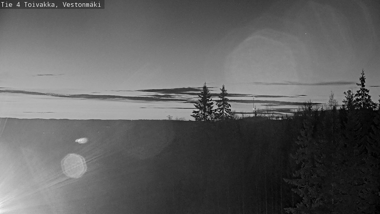 Weather Camera Image Väg 4 Toivakka, Vestonmäki, Toivakka, Keski-Suomi