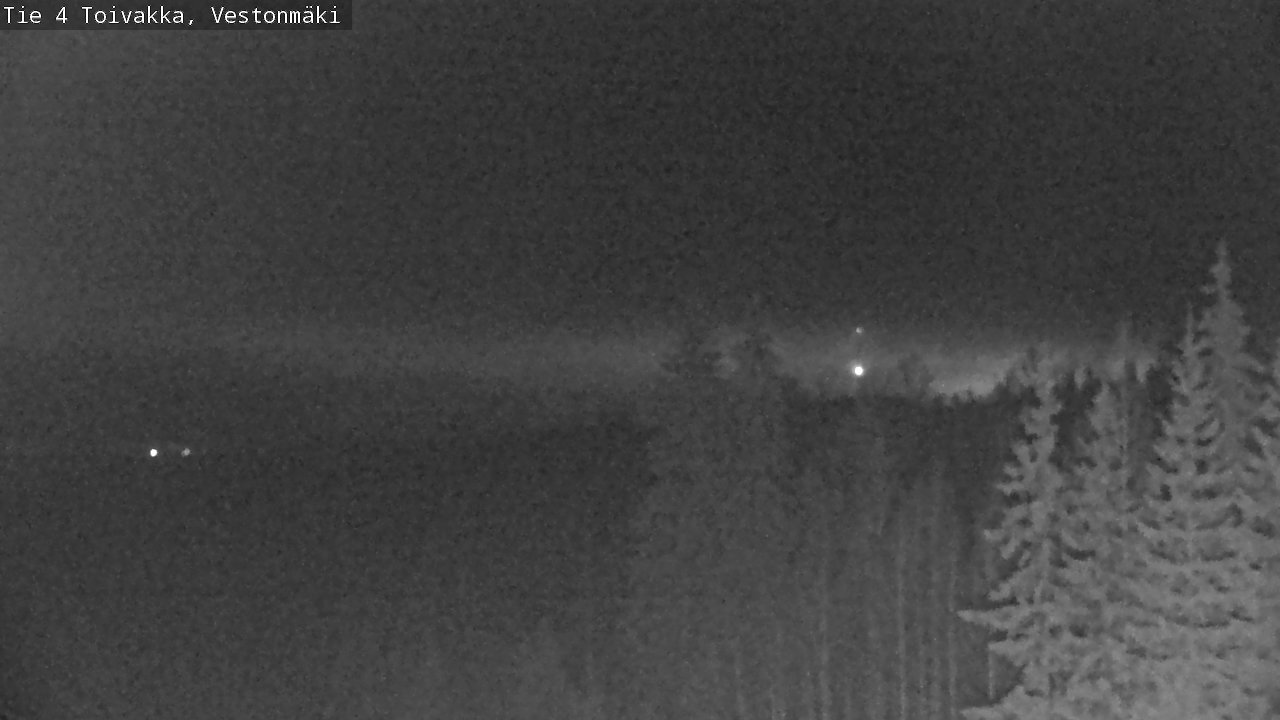 Weather Camera Image Väg 4 Toivakka, Vestonmäki, Toivakka, Keski-Suomi
