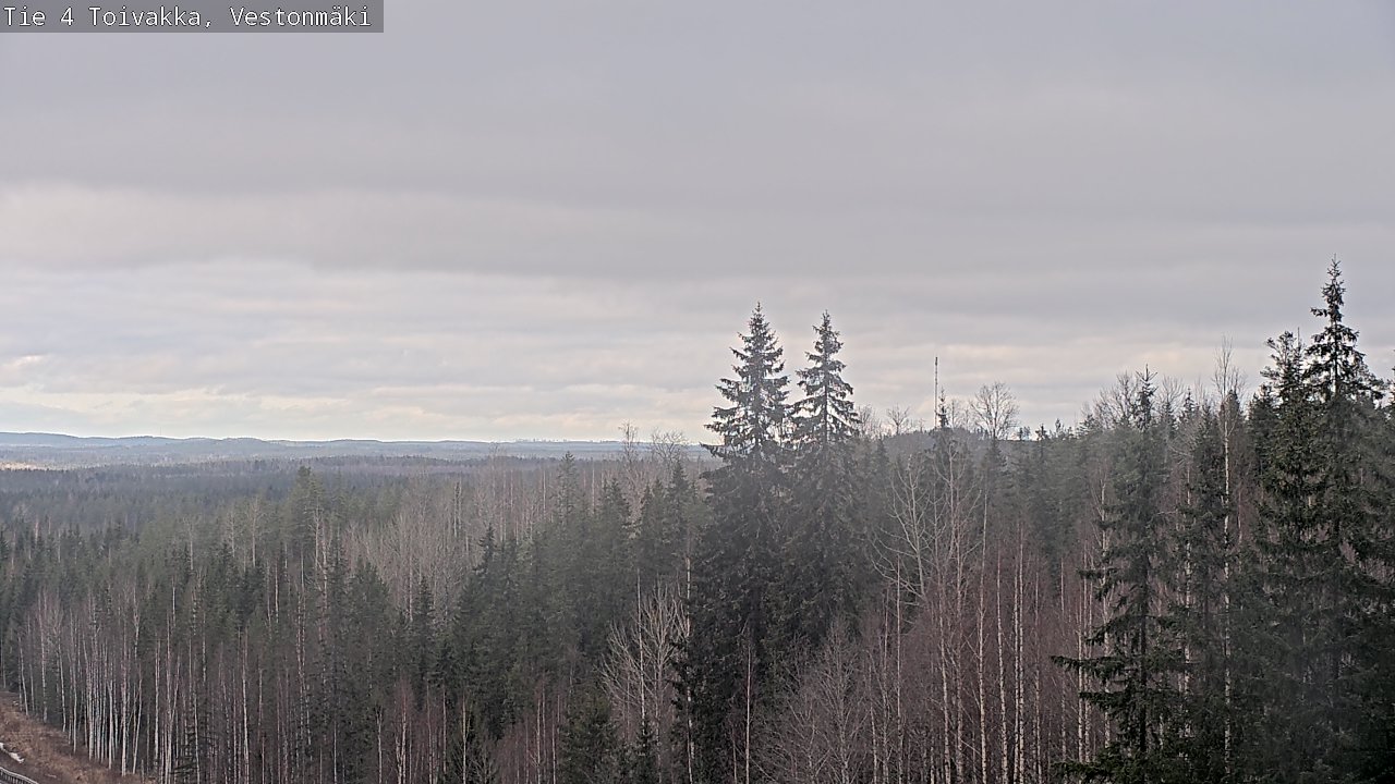 Kelikamerat Kuva Tie 4 Toivakka, Vestonmäki, Toivakka, Keski-Suomi