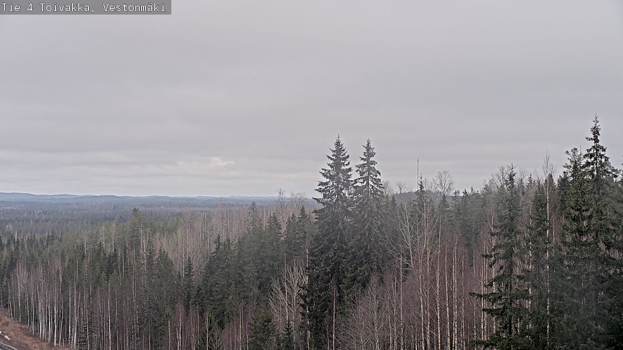 Kelikamerat Kuva Tie 4 Toivakka, Vestonmäki, Toivakka, Keski-Suomi