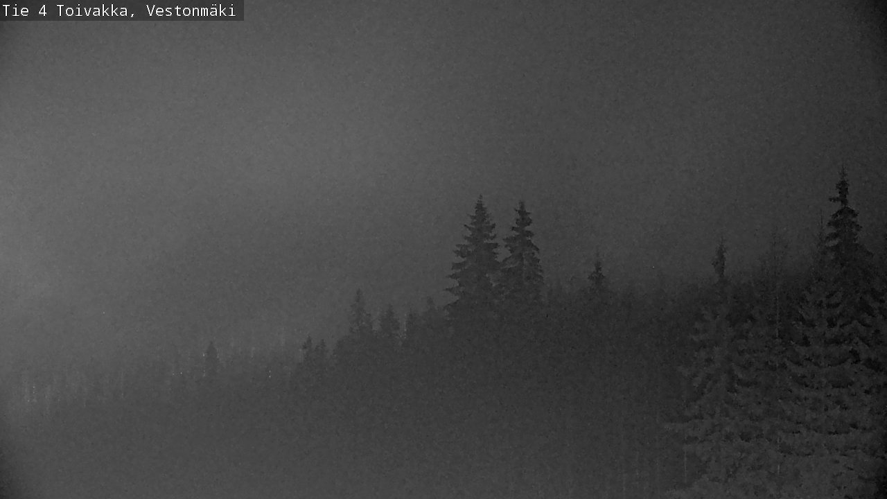 Weather Camera Image Väg 4 Toivakka, Vestonmäki, Toivakka, Keski-Suomi