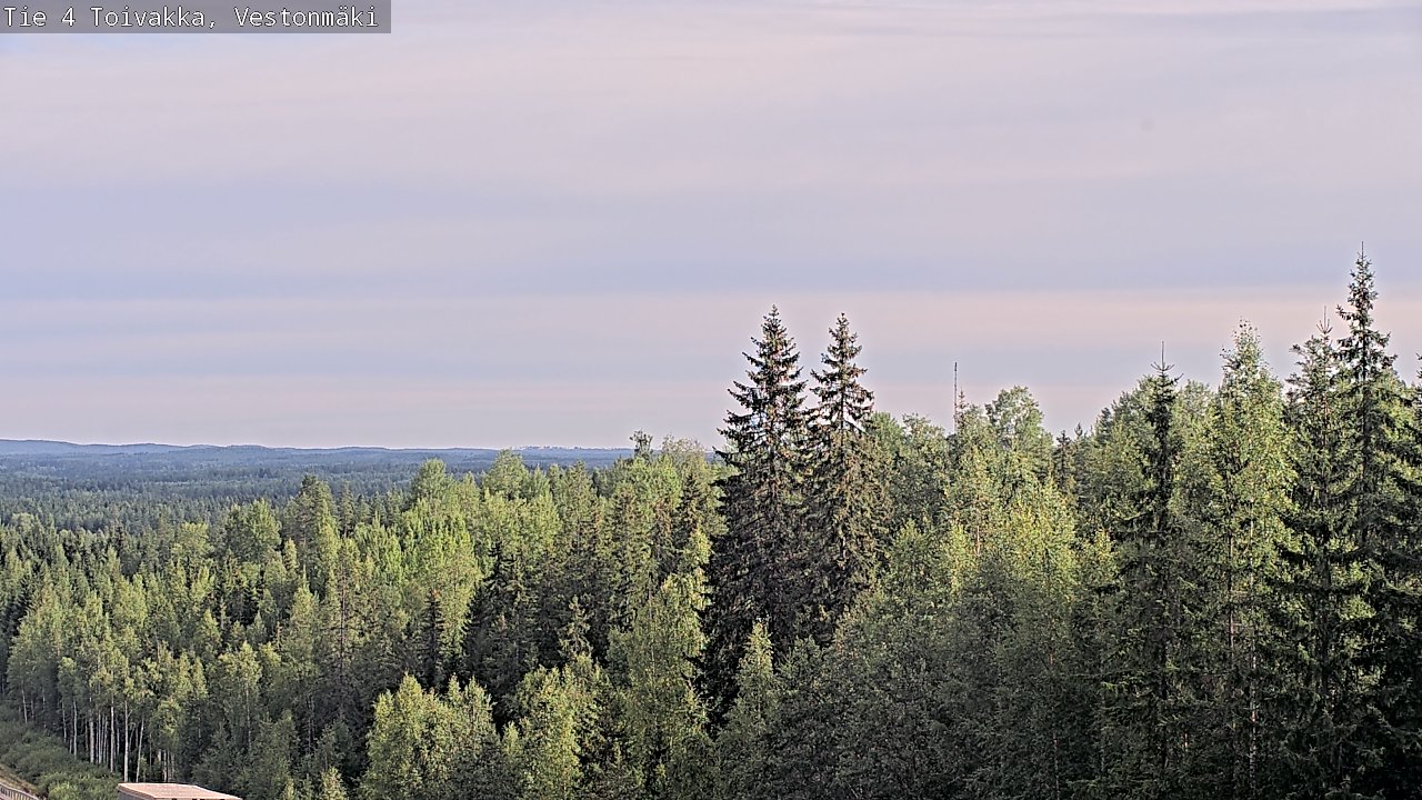 Weather Camera Image Road 4 Toivakka, Vestonmäki, Toivakka, Keski-Suomi