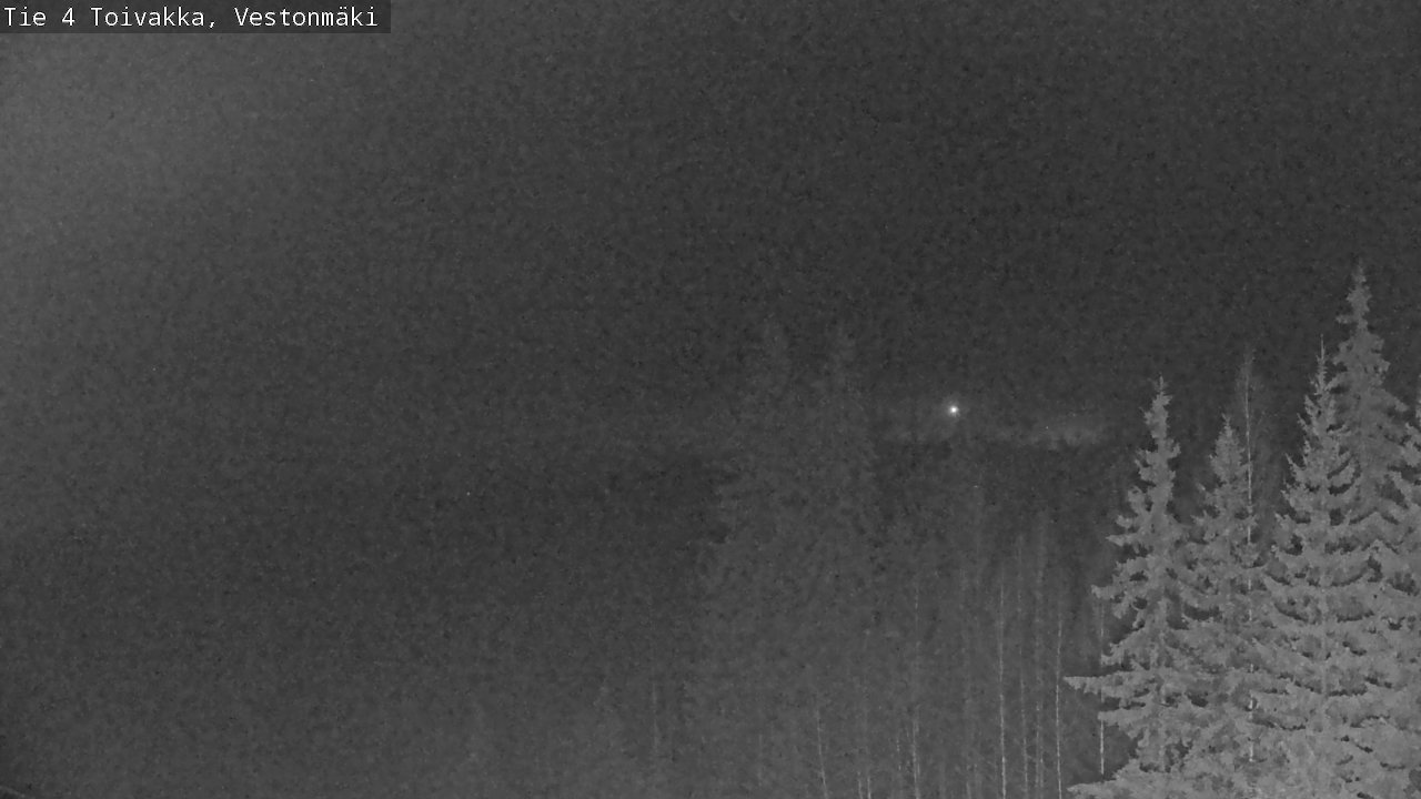 Weather Camera Image Väg 4 Toivakka, Vestonmäki, Toivakka, Keski-Suomi
