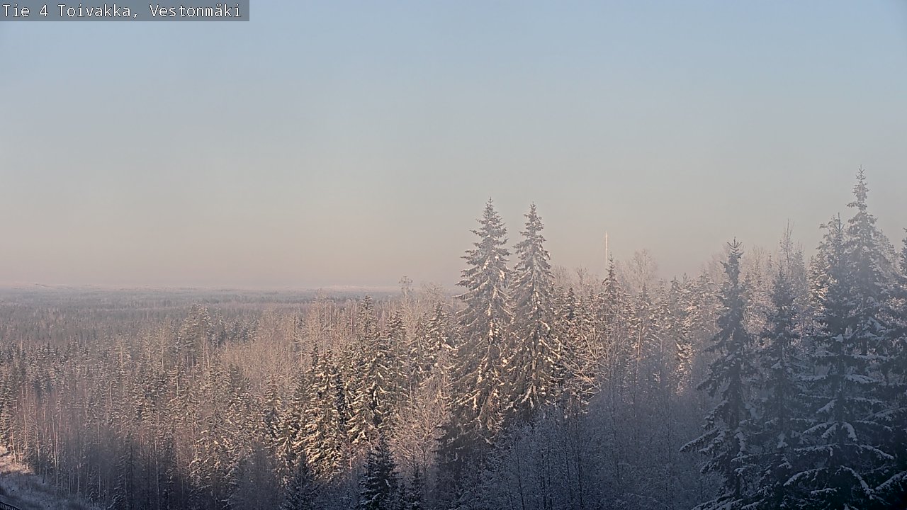 Weather Camera Image Road 4 Toivakka, Vestonmäki, Toivakka, Keski-Suomi