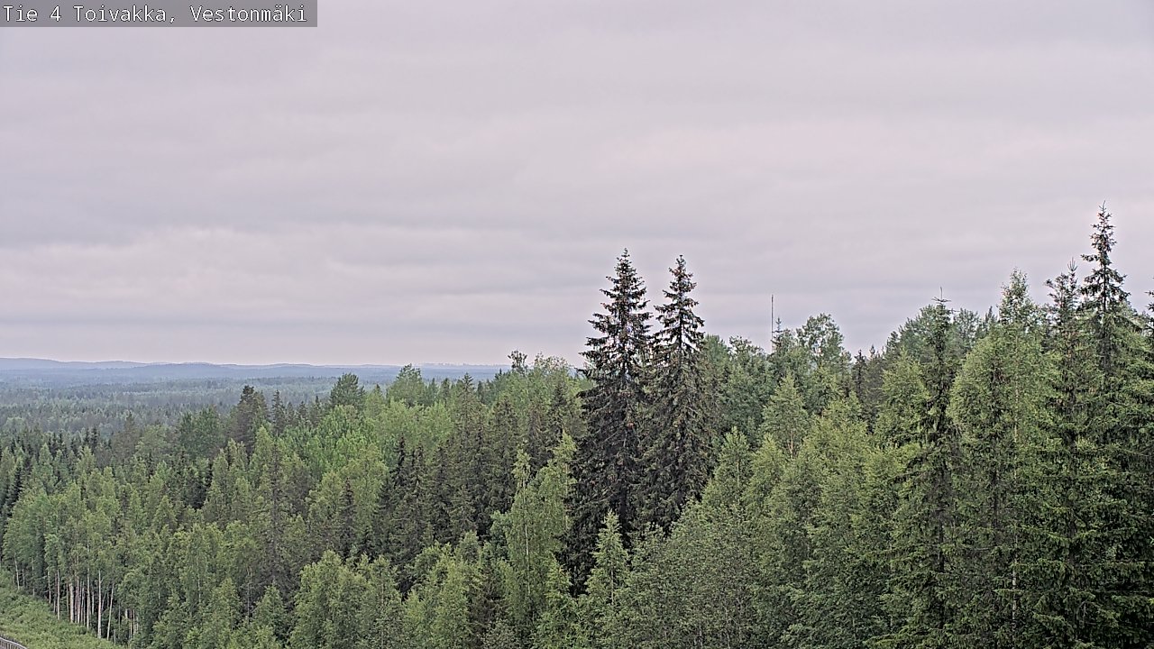 Kelikamerat Kuva Tie 4 Toivakka, Vestonmäki, Toivakka, Keski-Suomi