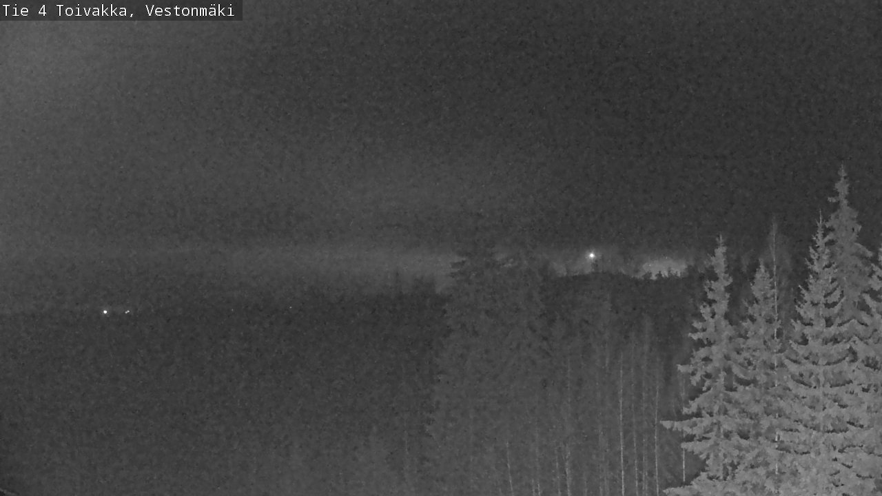Weather Camera Image Väg 4 Toivakka, Vestonmäki, Toivakka, Keski-Suomi