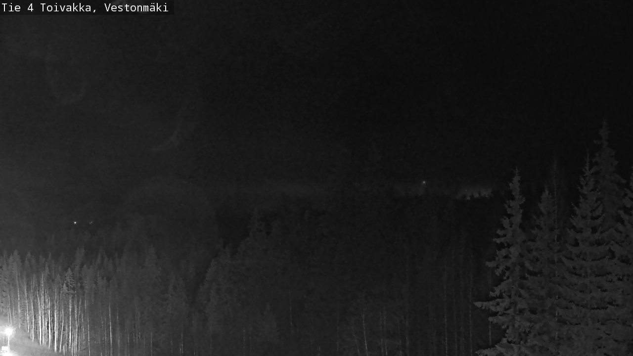 Weather Camera Image Väg 4 Toivakka, Vestonmäki, Toivakka, Keski-Suomi