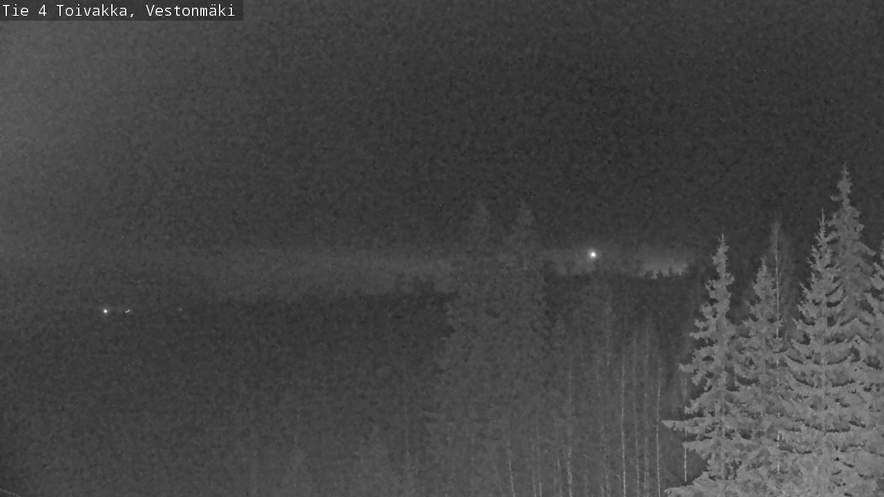 Weather Camera Image Väg 4 Toivakka, Vestonmäki, Toivakka, Keski-Suomi