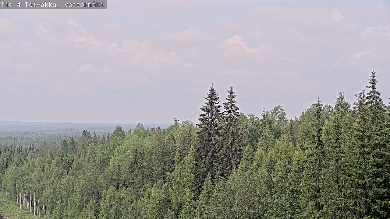 Kelikamerat Kuva Tie 4 Toivakka, Vestonmäki, Toivakka, Keski-Suomi