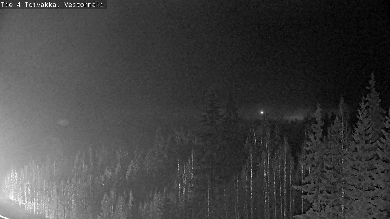 Weather Camera Image Väg 4 Toivakka, Vestonmäki, Toivakka, Keski-Suomi