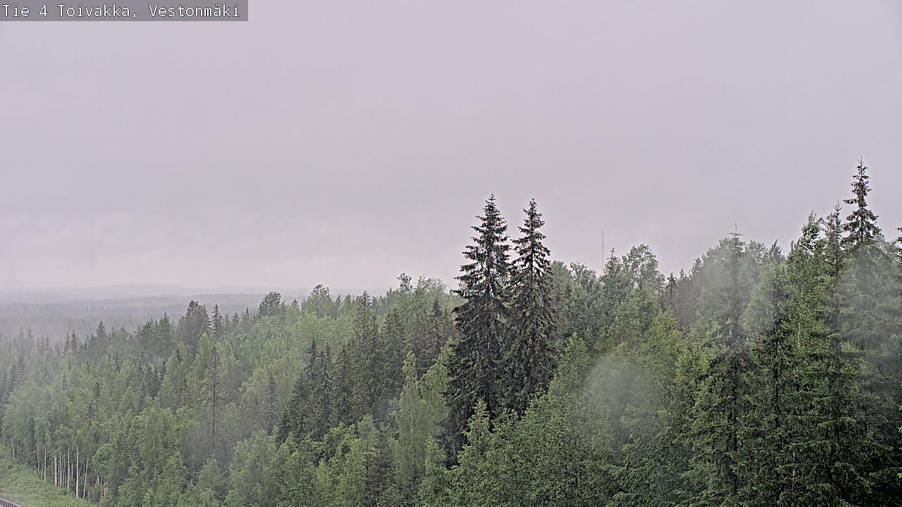 Weather Camera Image Road 4 Toivakka, Vestonmäki, Toivakka, Keski-Suomi