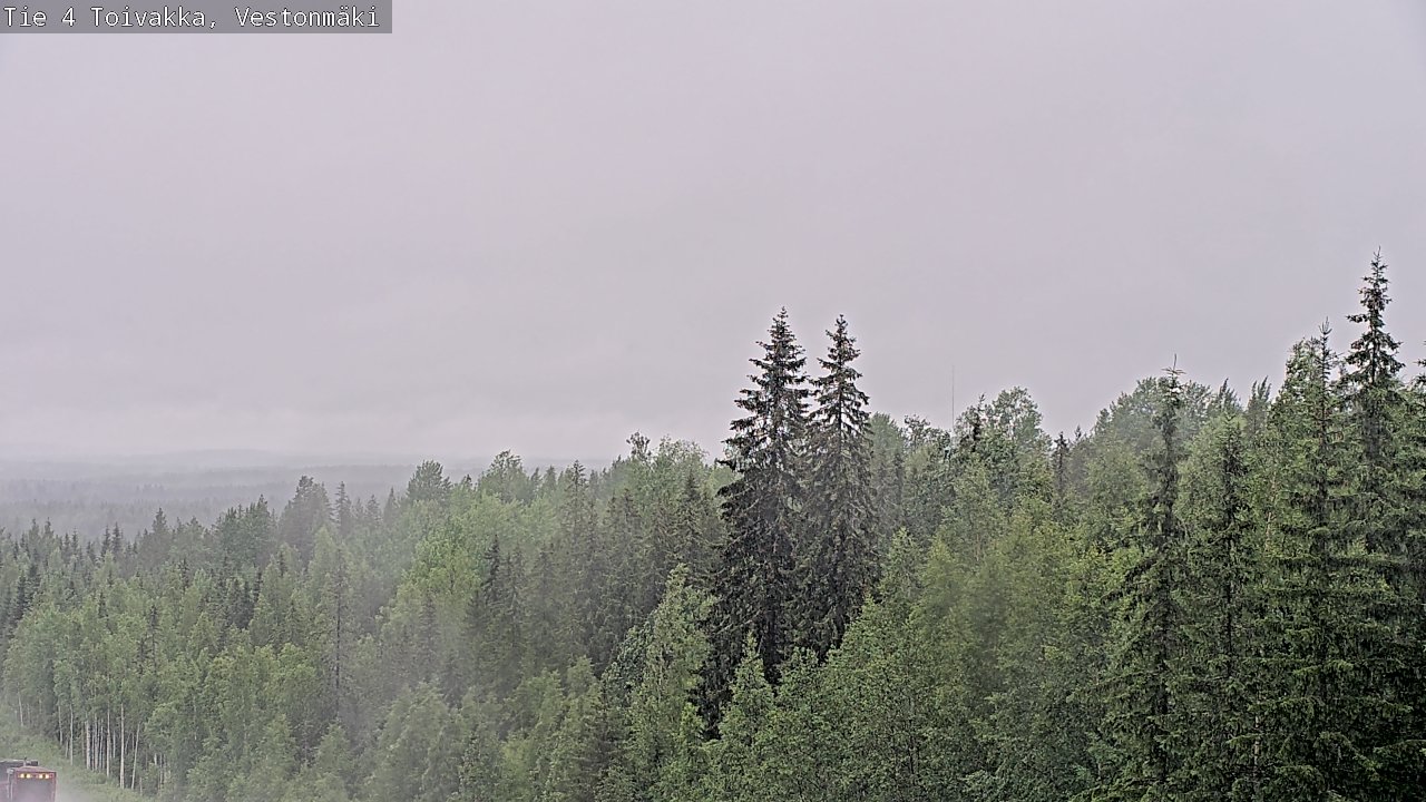 Weather Camera Image Road 4 Toivakka, Vestonmäki, Toivakka, Keski-Suomi