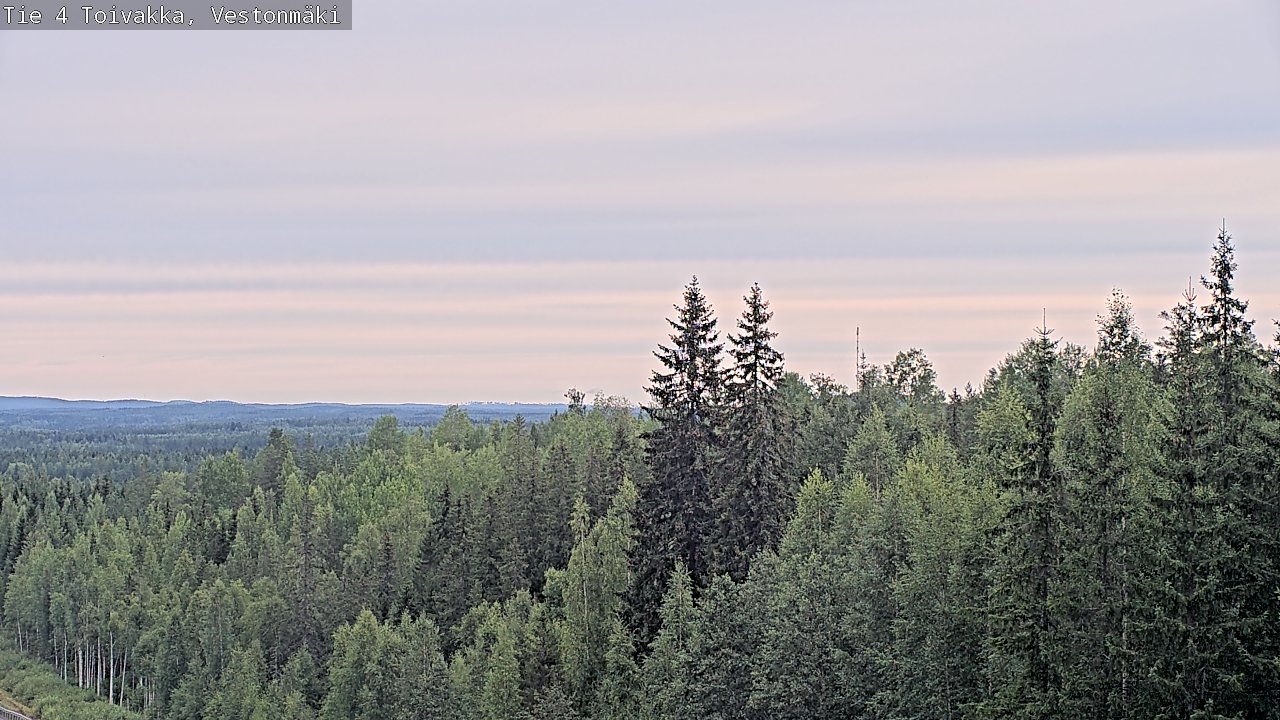 Weather Camera Image Road 4 Toivakka, Vestonmäki, Toivakka, Keski-Suomi