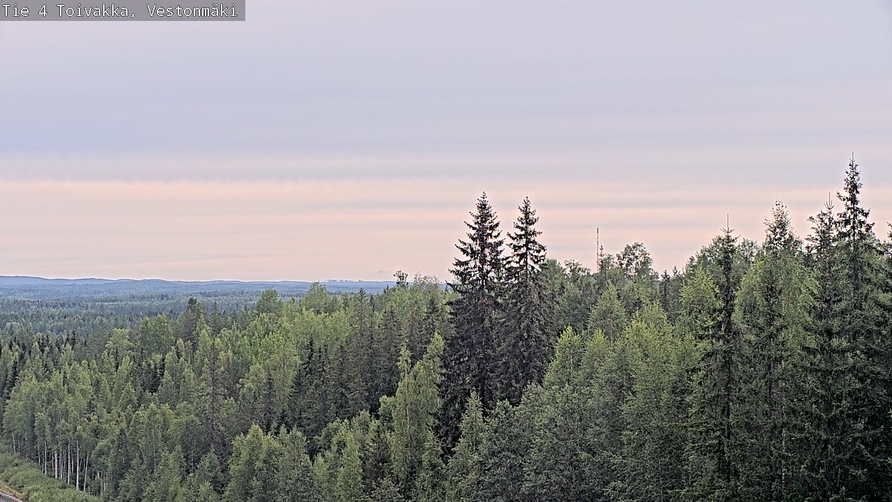 Weather Camera Image Road 4 Toivakka, Vestonmäki, Toivakka, Keski-Suomi