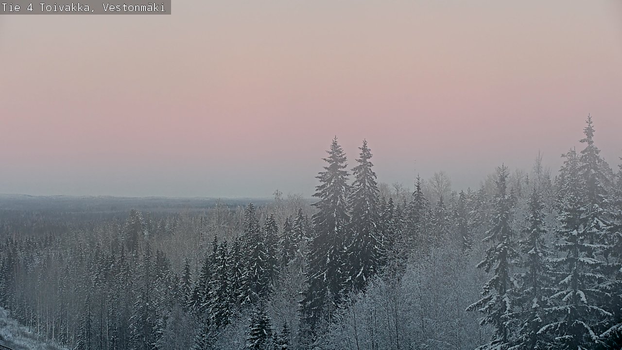 Weather Camera Image Road 4 Toivakka, Vestonmäki, Toivakka, Keski-Suomi