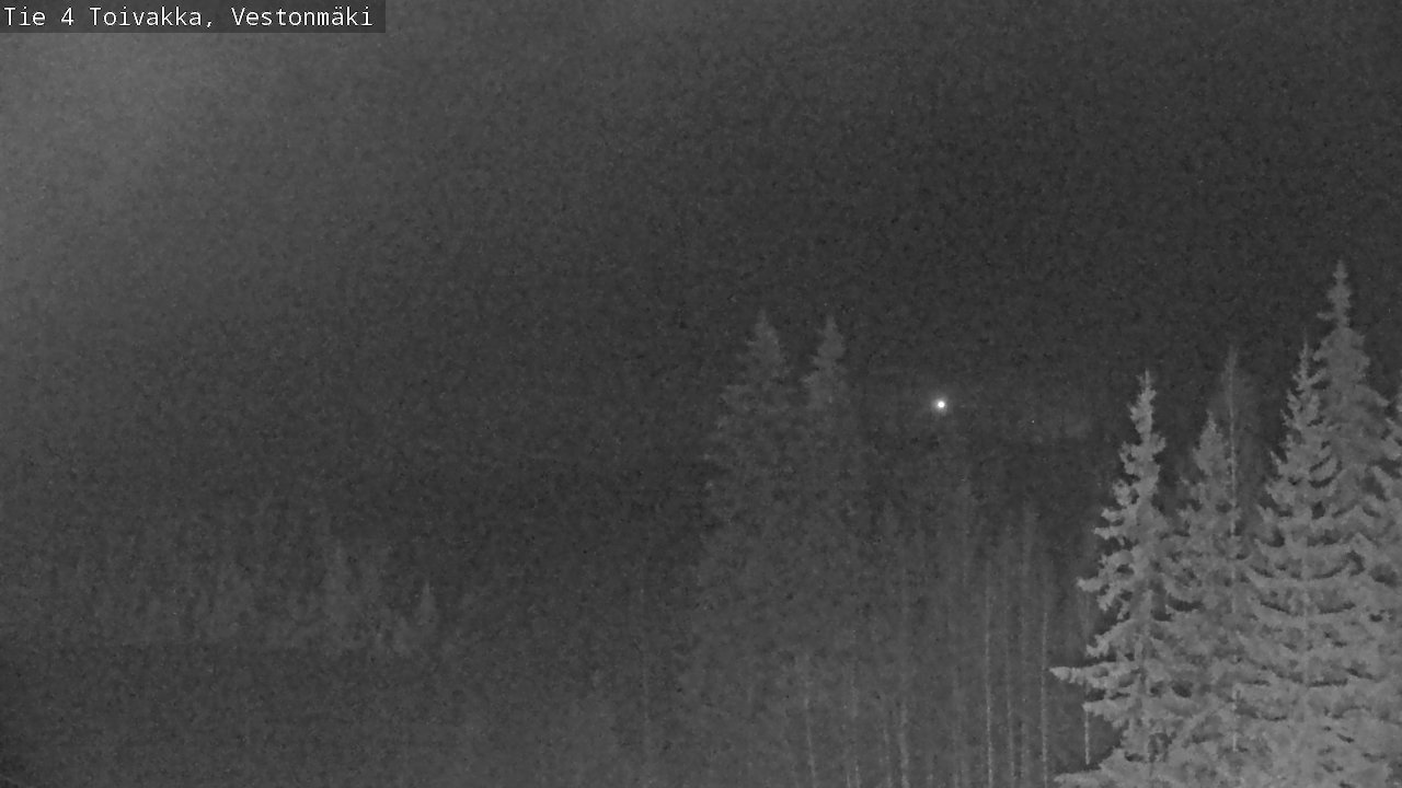 Weather Camera Image Väg 4 Toivakka, Vestonmäki, Toivakka, Keski-Suomi