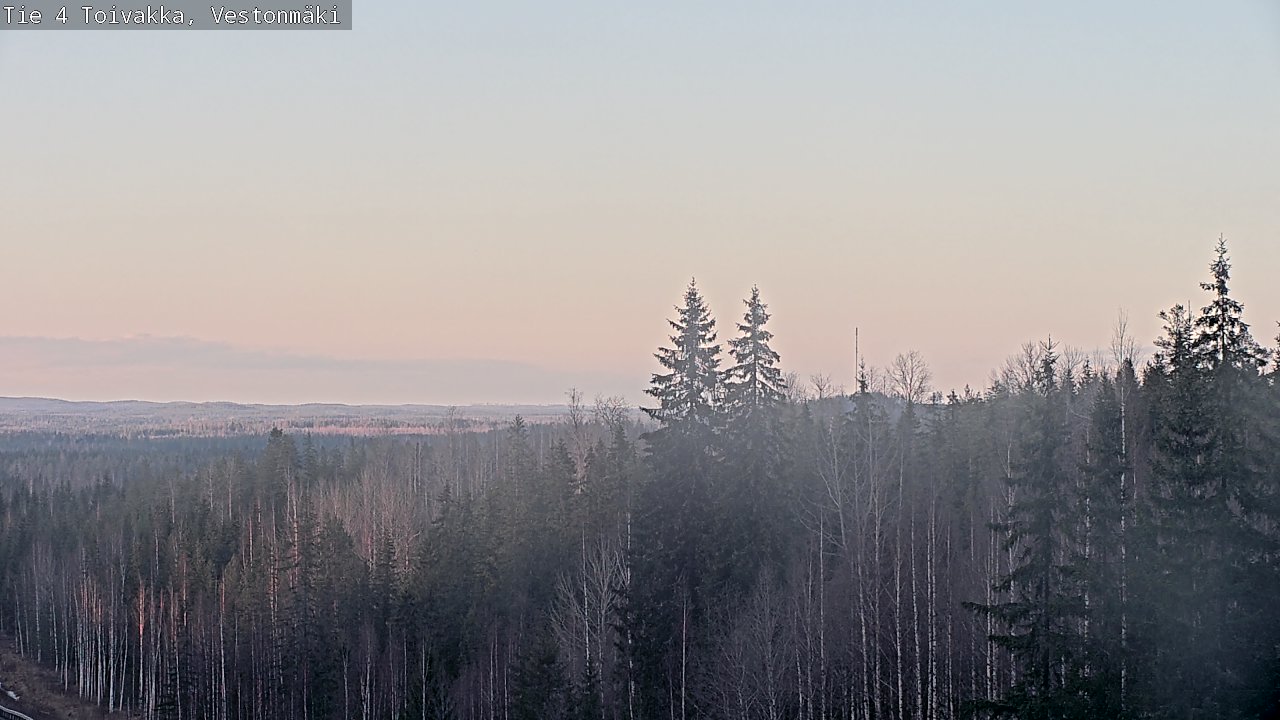 Weather Camera Image Road 4 Toivakka, Vestonmäki, Toivakka, Keski-Suomi