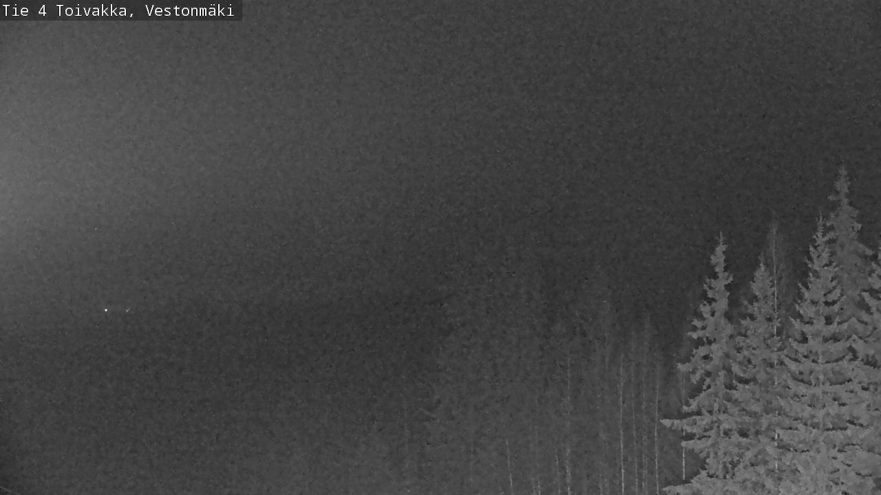 Weather Camera Image Väg 4 Toivakka, Vestonmäki, Toivakka, Keski-Suomi