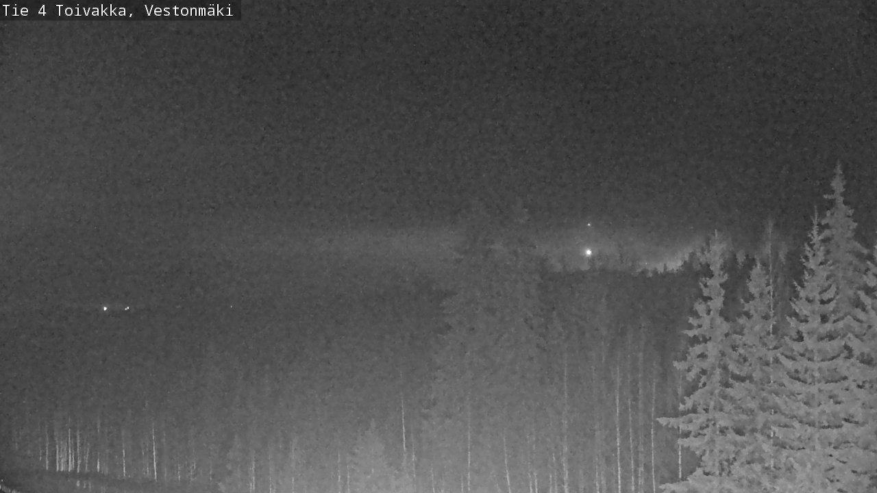 Weather Camera Image Väg 4 Toivakka, Vestonmäki, Toivakka, Keski-Suomi