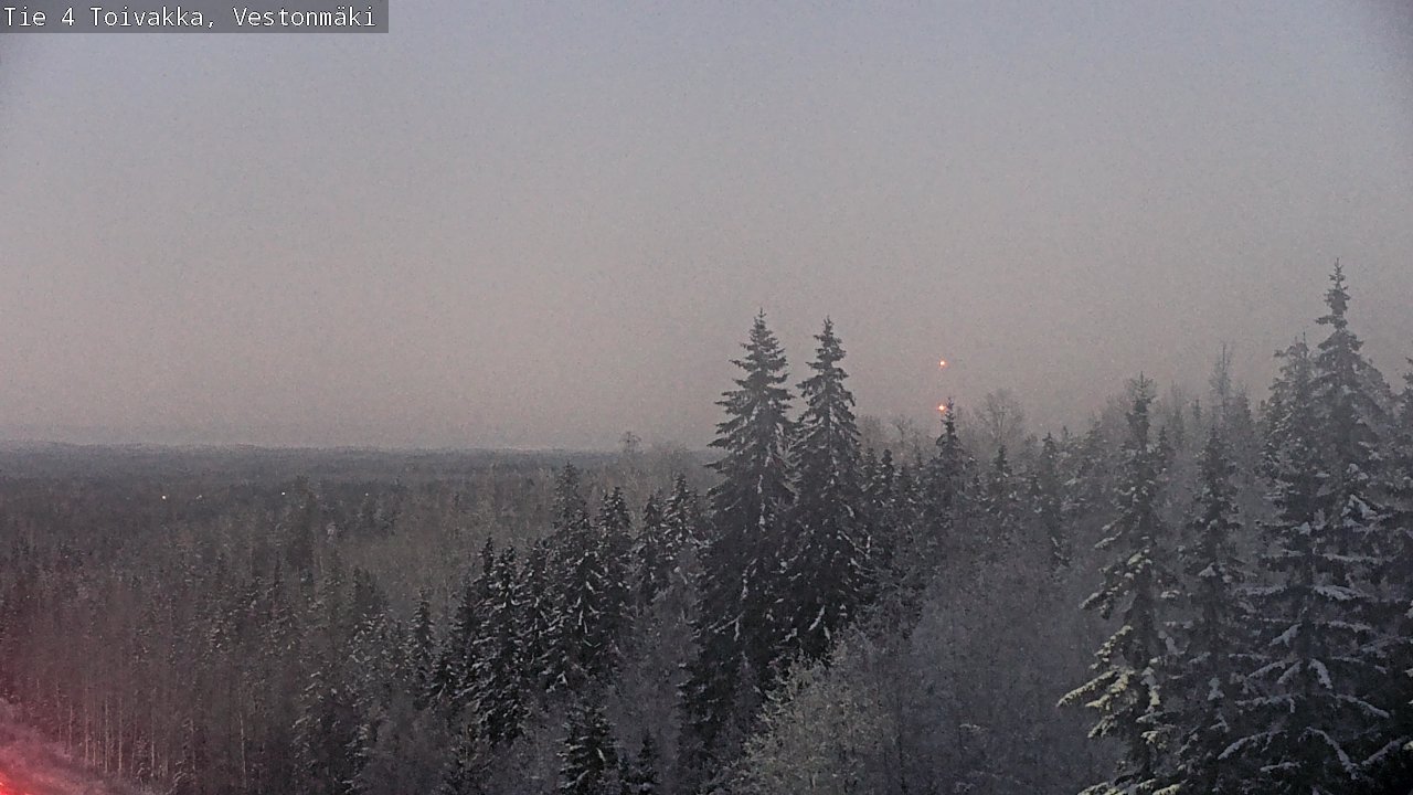 Weather Camera Image Road 4 Toivakka, Vestonmäki, Toivakka, Keski-Suomi