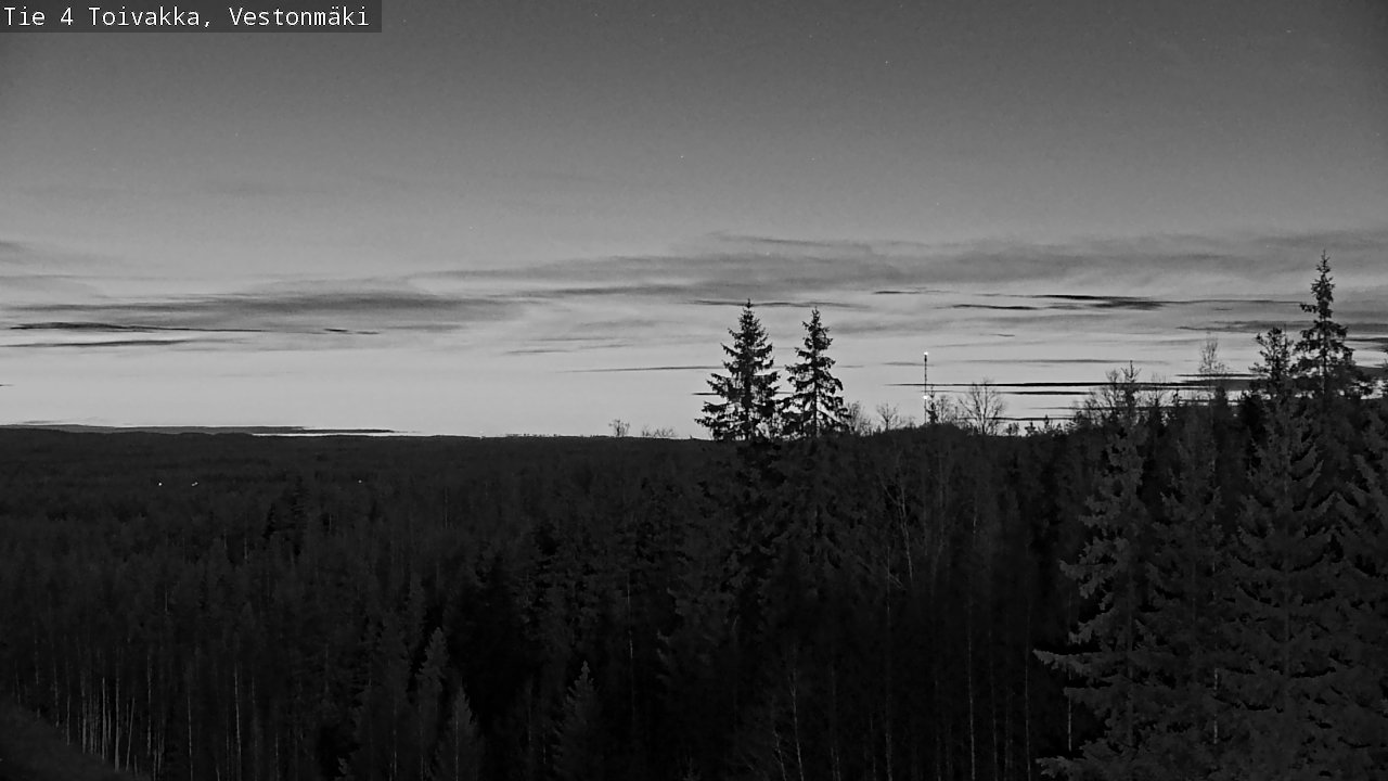 Weather Camera Image Road 4 Toivakka, Vestonmäki, Toivakka, Keski-Suomi