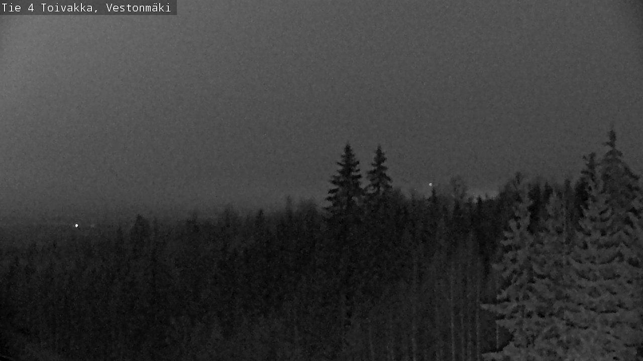Weather Camera Image Väg 4 Toivakka, Vestonmäki, Toivakka, Keski-Suomi