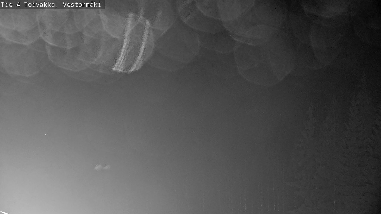 Weather Camera Image Väg 4 Toivakka, Vestonmäki, Toivakka, Keski-Suomi
