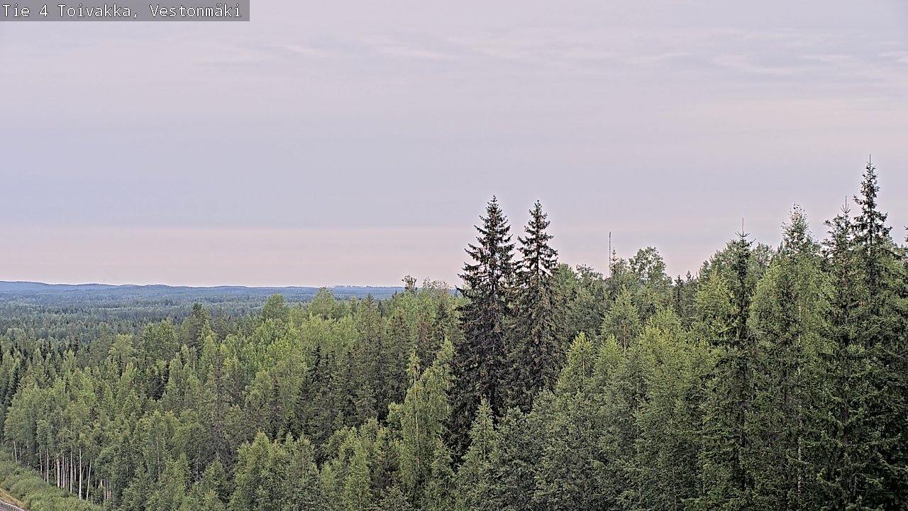 Weather Camera Image Road 4 Toivakka, Vestonmäki, Toivakka, Keski-Suomi