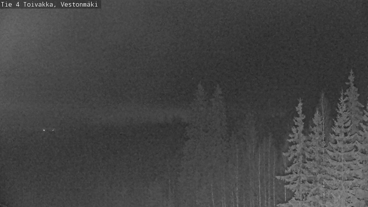 Weather Camera Image Väg 4 Toivakka, Vestonmäki, Toivakka, Keski-Suomi
