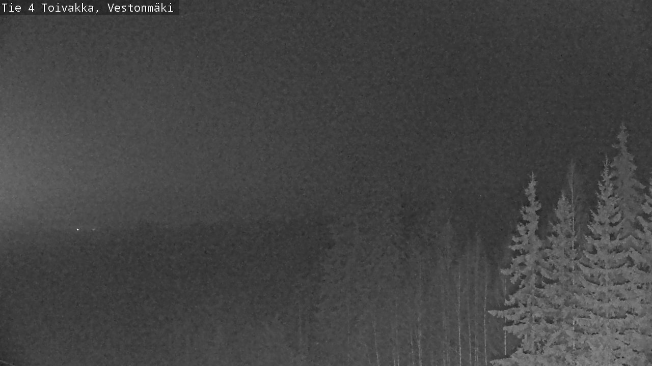 Weather Camera Image Väg 4 Toivakka, Vestonmäki, Toivakka, Keski-Suomi