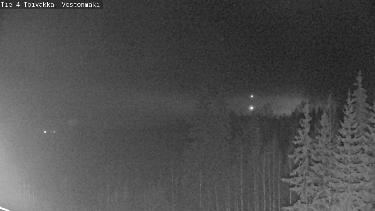 Weather Camera Image Väg 4 Toivakka, Vestonmäki, Toivakka, Keski-Suomi