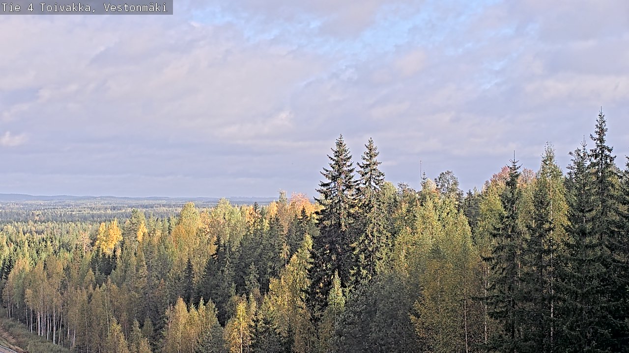 Weather Camera Image Road 4 Toivakka, Vestonmäki, Toivakka, Keski-Suomi