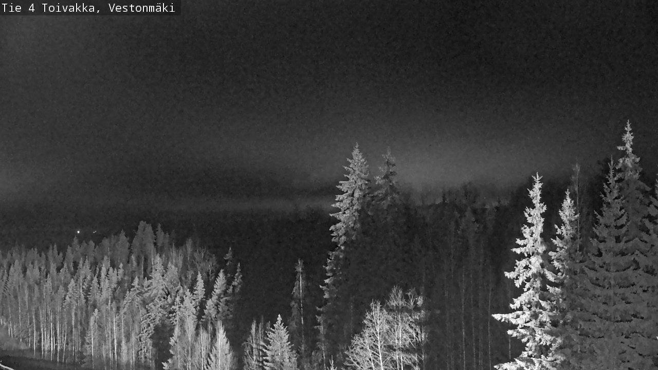 Weather Camera Image Väg 4 Toivakka, Vestonmäki, Toivakka, Keski-Suomi