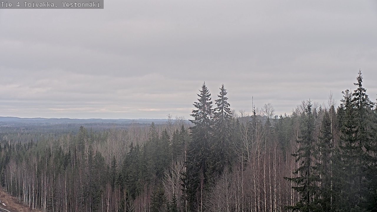 Kelikamerat Kuva Tie 4 Toivakka, Vestonmäki, Toivakka, Keski-Suomi