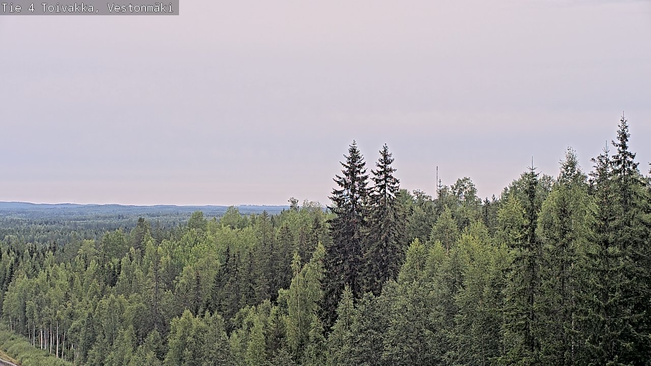 Weather Camera Image Road 4 Toivakka, Vestonmäki, Toivakka, Keski-Suomi