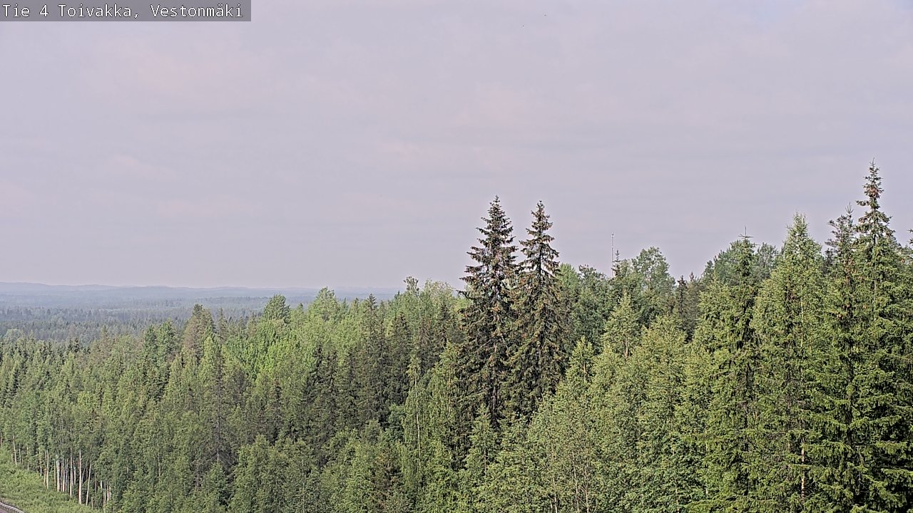 Kelikamerat Kuva Tie 4 Toivakka, Vestonmäki, Toivakka, Keski-Suomi